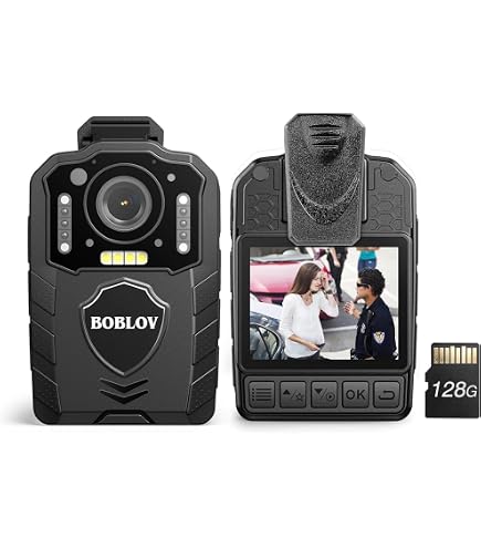 Amazon.com: BOBLOV M5 Body Mounted Camera, 2K 128GB Camcorder